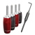 Audioquest SureGrip 1000 BFA banana silver (set 4 ks) - banánky stříbrné