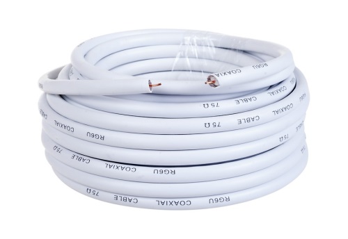 KVX - anténní koax kabel, průměr 6,8 mm, 75 ohm, bez konektorů