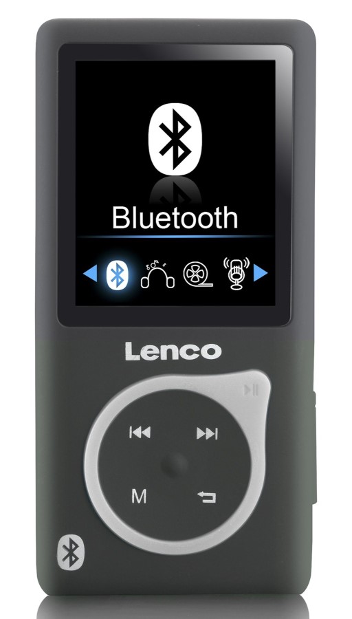 MP4 Grey - Lenco přehrávač Xemio-768 s Bluetooth