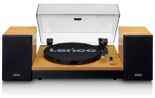 Lenco LS 300 - wood, Gramofon se samostatnými reproduktory