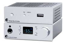 Pro-Ject Set Pre Box S2  digital+Stream box S2 Ultra ChromeT 