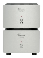 VINCENT PHO-500 - Phono MM/MC předzesilovač + oddělený napájecí zdroj, USB-B, stříbrný