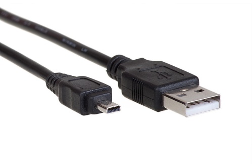 KCE018 - kabel Mini USB 8pin M - USB 2.0 A M, délka 1,8 m