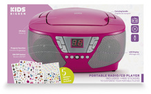 Bigben CD60STICK - přenosné FM rádio s CD přehrávačem a samolepkami (16)