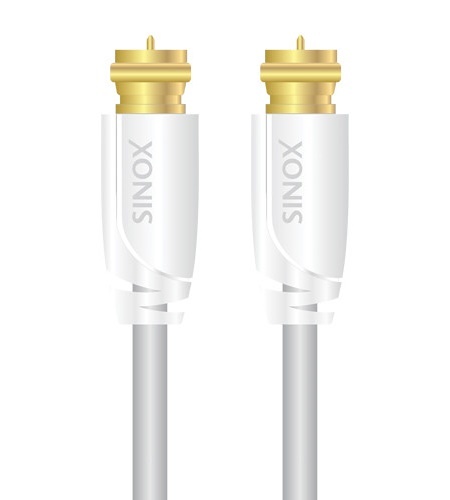 SXV9105 - satelitní koax F konektor - F konektor 5,0m