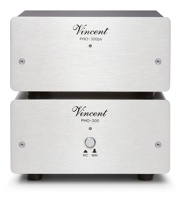 VINCENT PHO-300 - Phono MM/MC předzesilovač s odděleným napájecím zdrojem, stříbrný