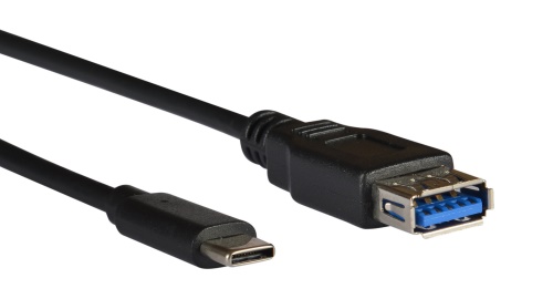 KCI018 - adaptér USB 3.0A samice - USB 3.1C samec, délka 1,8m