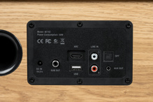 Thomson WS702 - dřevěný Bluetooth reproduktor 150 W s DO, HDMI, optika (5)