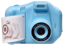Denver KPC-1370BU - digitální dětský fotoaparát s tiskárnou modrý