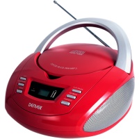 Denver TCU-211 RED Boombox s FM rádiem/CD/USB vstupem