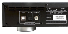VINCENT DAC-1MK  - D/A převodník s USB-B, podporou DSD a XLR (4)