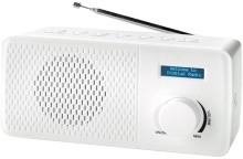 Denver DAB-41 WHITE- Rádio s DAB+ FM tunerem