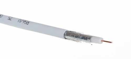 KVN999 - anténní koax kabel 100 m, průměr 6,8 mm, 75 ohm, bez konektorů
