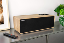 Thomson WS852 - dřevěný Bluetooth reproduktor 150 W s DO, HDMI, optika (9)