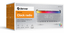 Denver CRQ-225 - radiobudík s FM tunerem, Bluetooth, bezdrátové nabíjení (10)