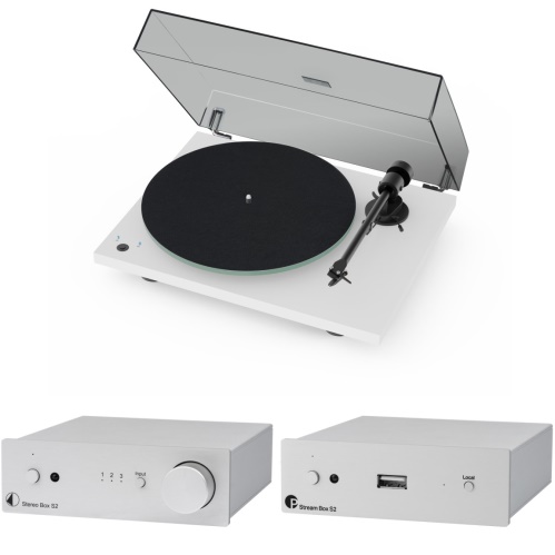 Pro-ject  Set Best of Both Worlds - White / Silver
