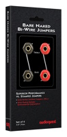 Audioquest BARE NAKED BIWIRE JUMPERS (2)