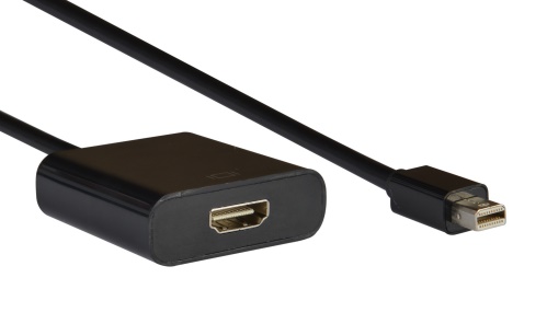 KV108 - adaptér Mini DisplayPort samec - HDMI samice (0,2 m)