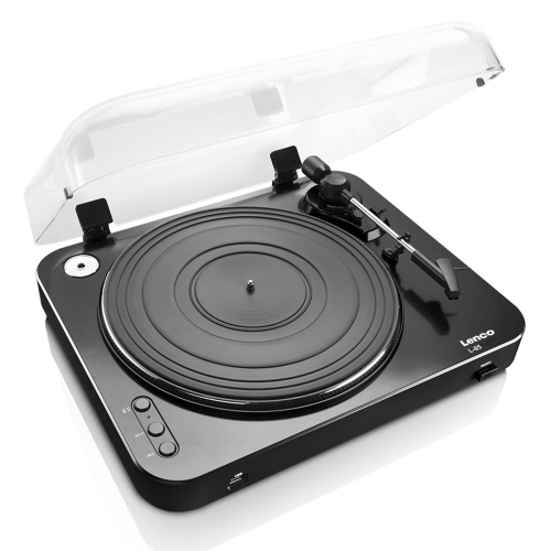 Lenco L 85 - MIDI gramofon s přímým kódováním do MP3, z vinylu na USB