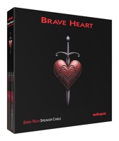 Audioquest BRAVE HEART, banánky - reproduktorový kabel z výběrové mědi PSC+ (4)