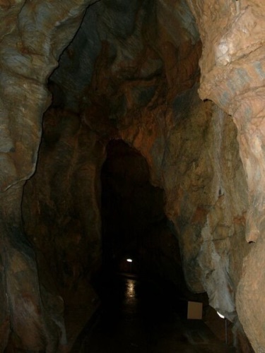 AQ outdoor v jeskyni