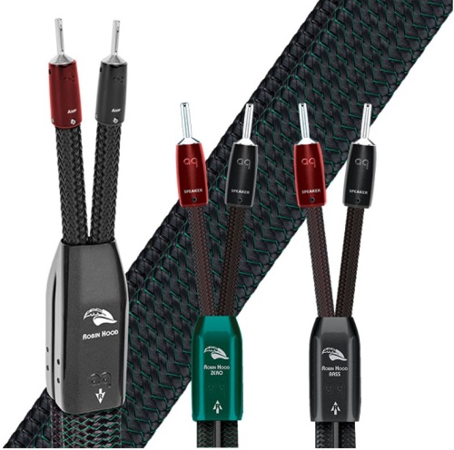 AudioQuest ROBIN HOOD combo Bi-Wire ZERO + BASS