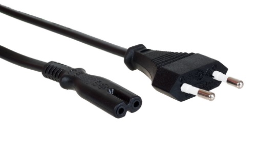 KPO018 - napájecí kabel 230 V, dvou pólový, délka 1,8 m