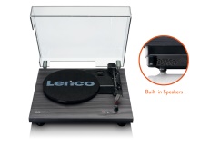 Lenco LS-10 - black, Gramofon s vestavěnými reproduktory
