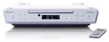 Lenco KCR-150 white - Kuchyňské rádio s Bluetooth 0,9 "bílý LED displej