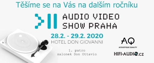 Audio Video Show Praha 2020