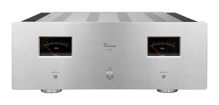 VINCENT SP-332 - Hybridní stereo výkonový  zesilovač s VU metrem, XLR, 2 x 150 W, stříbrný