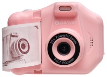 Denver KPC-1370P - digitální dětský fotoaparát s tiskárnou růžový