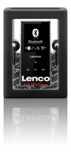 Lenco Xemio-760 Black - MP4 přehrávač, 8GB s Bluetooth černý