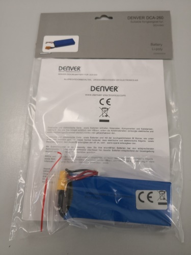 Denver DCA-260 - Náhradní baterie pro dron DCH-640