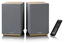 Lenco SPB-241WDGY - aktivní stereo HiFi reproduktory s BT (3)