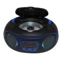 Denver TCL-212BT BLUE Bluetooth Boombox s FM rádiem/CD/USB vstupem